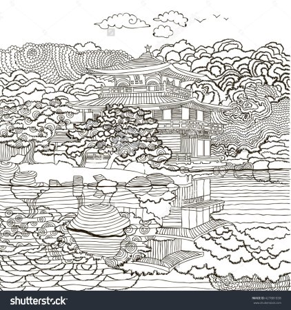 Японские раскраски антистресс