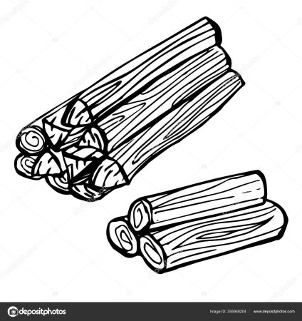 Дрова раскраска