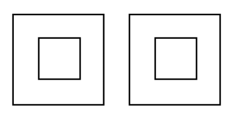 Квадрат внутри квадрата