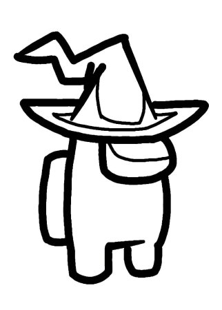 Among us раскраска