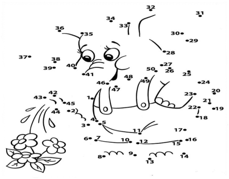 Рисование по цифрам для детей