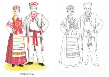 Русский народный костюм мужской