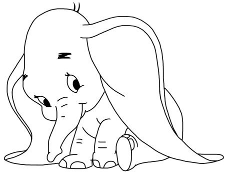 Слоник рисунок