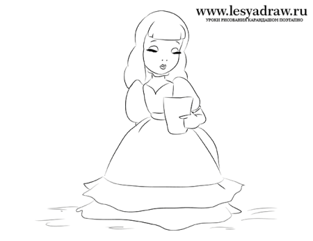 Мальвина рисунок