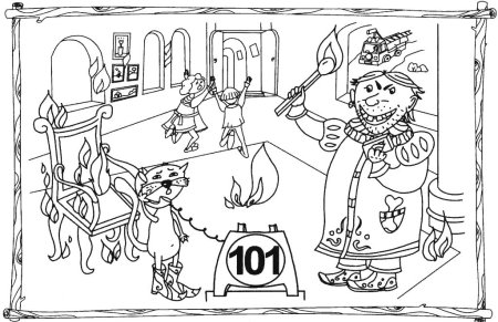 Пожар в доме рисунок