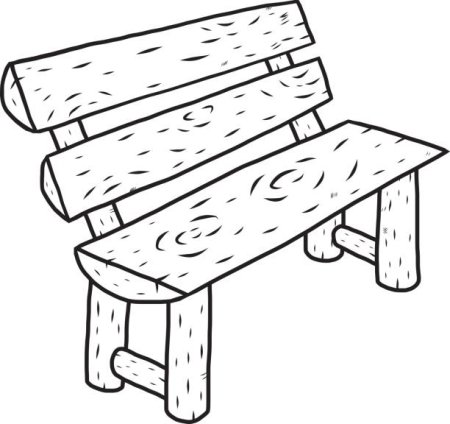 Скамейка для рисования