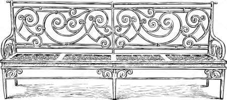 Раскраска парк