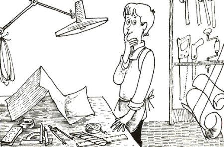 Рисунок к пословице семь раз отмерь один раз отрежь