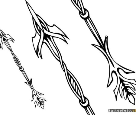 Копье эскиз