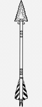 Стрела контур