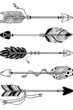 Стрела стилизация