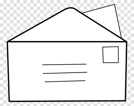 Конверт раскраска