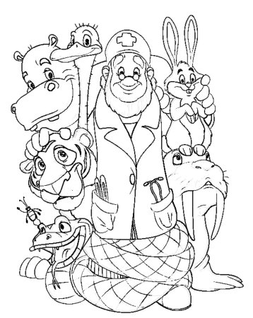 Доктор Айболит попугай