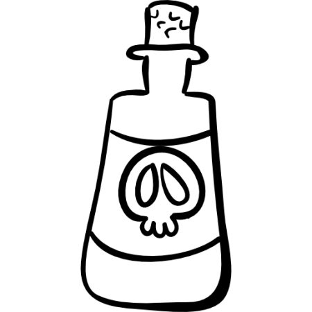 Зелье раскраска