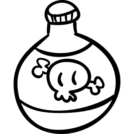 Зелье раскраска