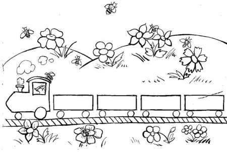 Раскраски в дорогу