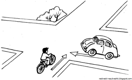 Раскраска ПДД