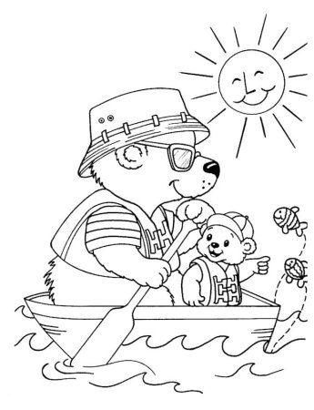 Безопасность раскраски для малышей