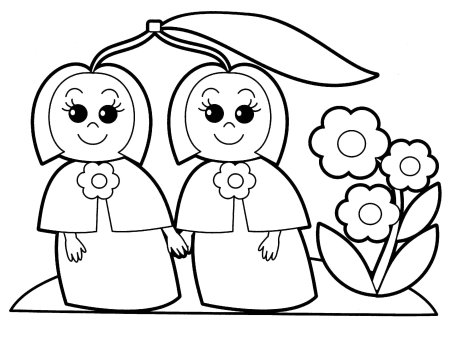 Раскраски для детей 3-4 лет
