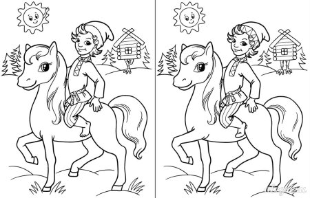 Задание Найди отличия для детей 6-7 лет