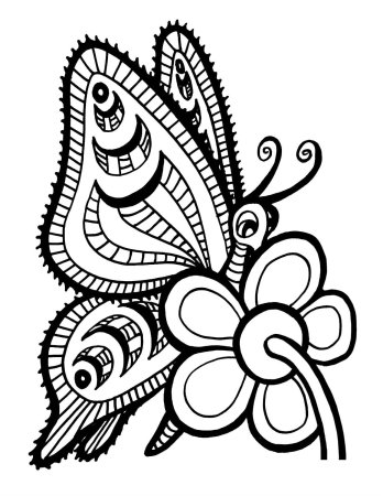 Раскраска абстракция