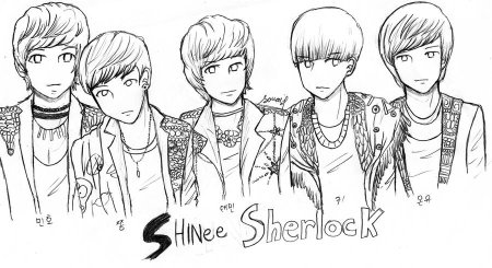 Раскраска группа БТС