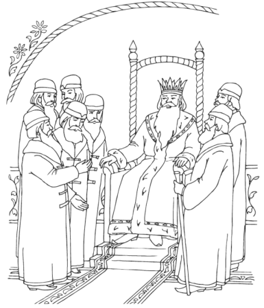 Король раскраска