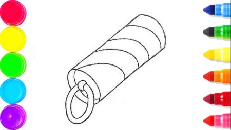 Хлопушка раскраска