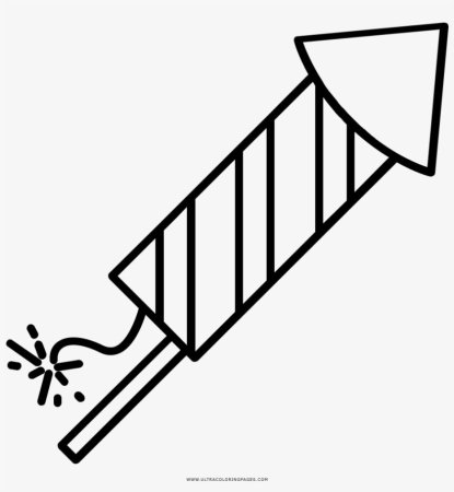 Раскраска хлопушка Новогодняя