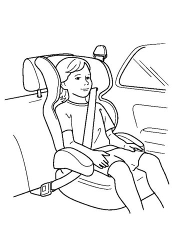 Раскраски по ПДД для детей