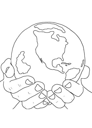 Экология раскраска