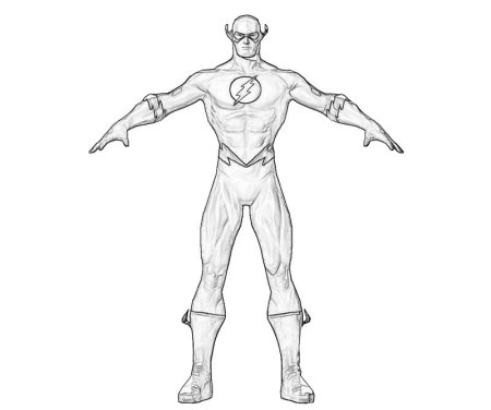 Flash раскраска