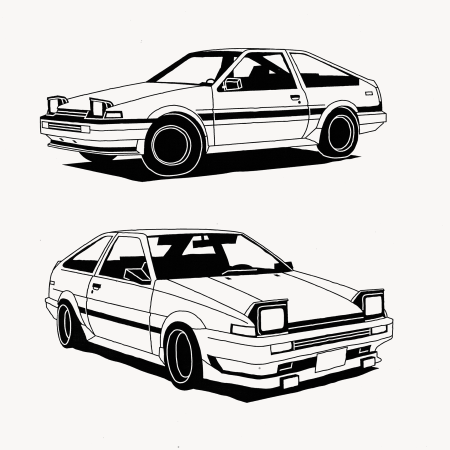 Toyota ae86 Trueno