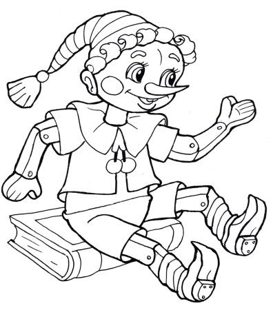 Раскраска с персонажами сказок Теремок для детей