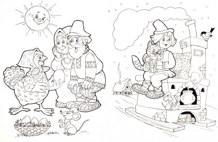 Шарль Перро красная шапочка раскраска