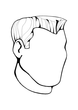 Лицо для макияжа раскраска