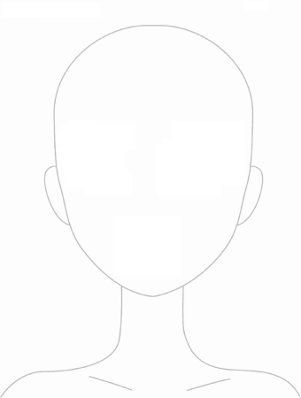 Контур головы