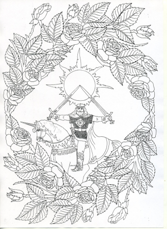 Раскраска Мандала Дельфин