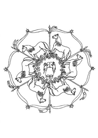 Рисунок раскраска женщина цветок