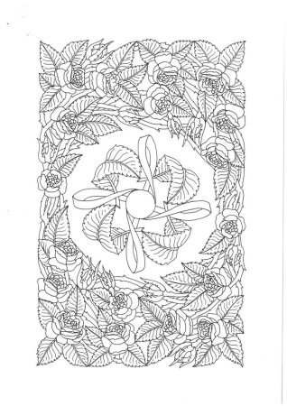 Раскраска антистресс мандалы арт терапия