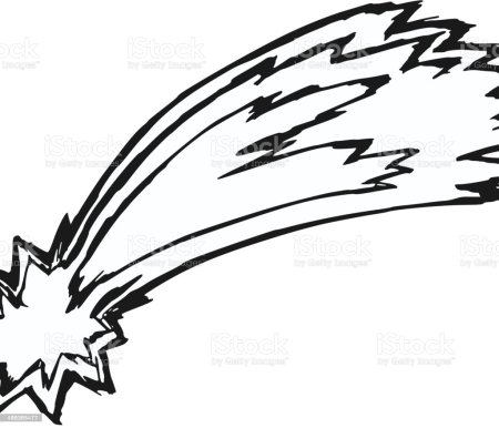 Комета раскраска для детей