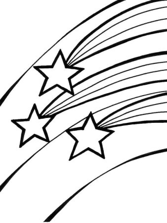 Комета раскраска для детей
