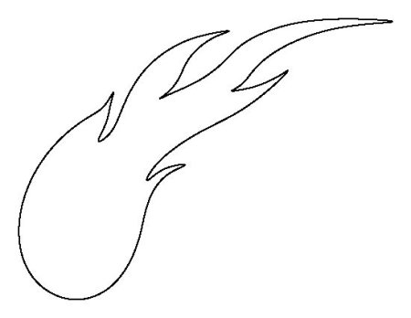 Рисование звезды и кометы