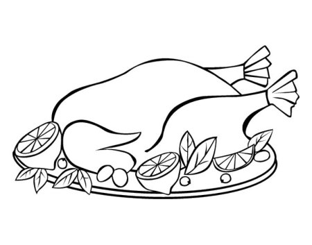 Еда для разукрашивания