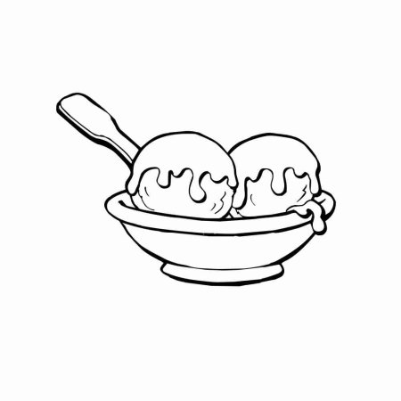 Салат раскраска