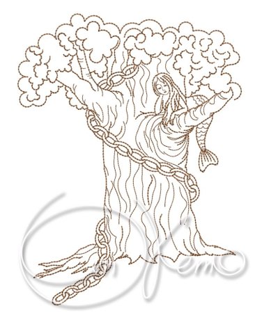 Раскраска баба Яга в ступе с метлой