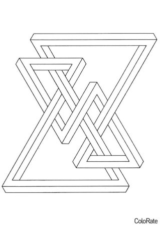 Сложный геометрический орнамент