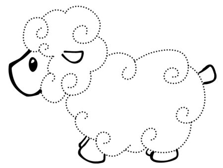 Рисование по точкам картинки для детей