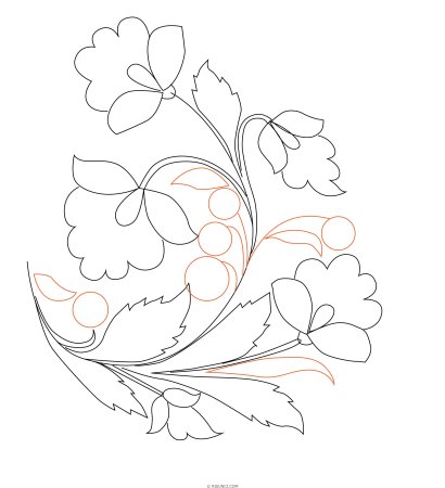 Узоры для росписи по дереву