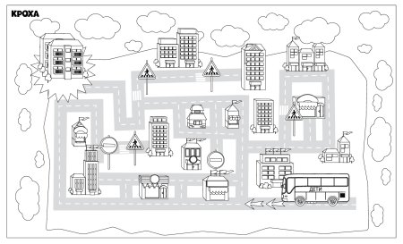 План города для детей